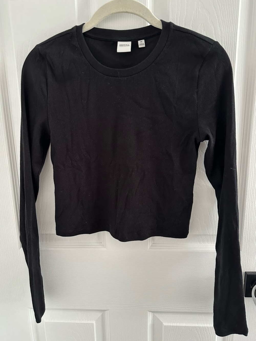Aritzia Homestretch Ribbed Long Sleeve - Size medium